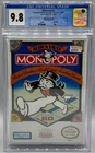 Monopoly Nintendo NES Oval SOQ Sealed New CGC 9.8 A+ Graded Parker Brothers