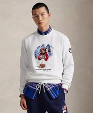 Polo Ralph Lauren Team USA 2026 Olympic Village Bear Sweatshirt Men's XXL NEW