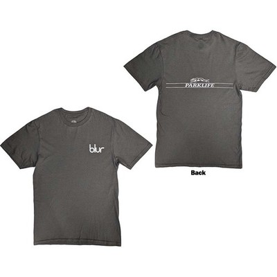 Blur T-Shirt: Pocket Blur / Parklife (Back Print) OFFICIAL NEU
