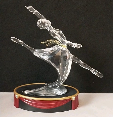 Swarovski Anna Magic of Dance Ballerina Figurine w/ Wood Base - New - In Box - Picture 2 of 12