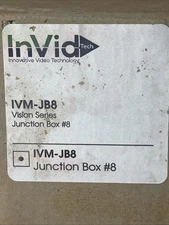 INVID TECH IVM-JB8 Mount Junction Box, Aluminum