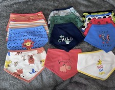 Brand New Cotton Buds Lot of 13 Baby Burp Cloths Pixlar Brand Unisex