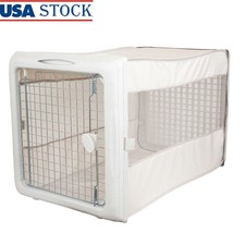 Portable Pop-Up Dog Kennel Crate W/ Ventilated Sides Heavy Duty Design Travel US