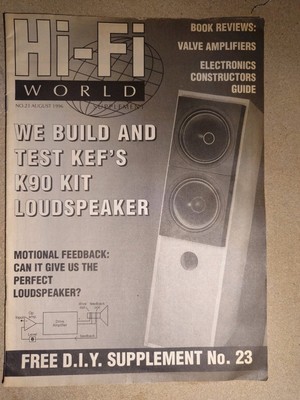 Hi-Fi World Supplement No. 23 DIY audio, tips, projects, letters and adverts