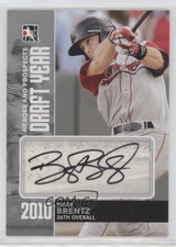 2011 ITG Heroes and Prospects Draft Year Silver /39 Bryce Brentz Auto 1o3