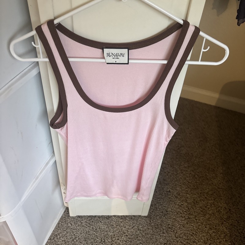Runaway Women’s Pink Tank Top Brand New Size Medium