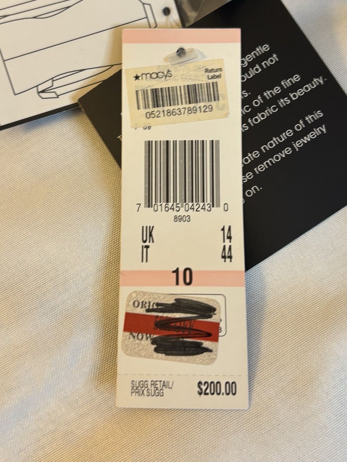 LE SUIT Majestic Courtyard Navy Blazer Skirt Set 10 Animal Print Office Business