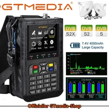 GT Media V8 Finder2 Satellite Finder Digital FTA DVB-S/S2/S2X Signal Measuring