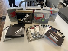40 Mixed Used High Density and Double Density 5.25 Floppy Disks