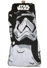 Star Wars Socks Storm Trooper Shoe Size 6-12 New With Tags