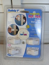 Safty 1st Magnetic Tot Lok Lock  Latches Deluxe Starter set Baby Lock