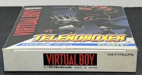 Teleroboxer (Nintendo Virtual Boy, 1995) Japanese Version Rare Complete With Box