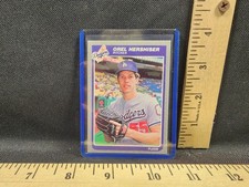 1985 Fleer Baseball #371 Orel Hershiser Rookie Card RC Dodgers High Grade Break. rookie card picture