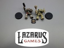 Warhammer 40K Space Marines - Assault Terminators painted oop metal