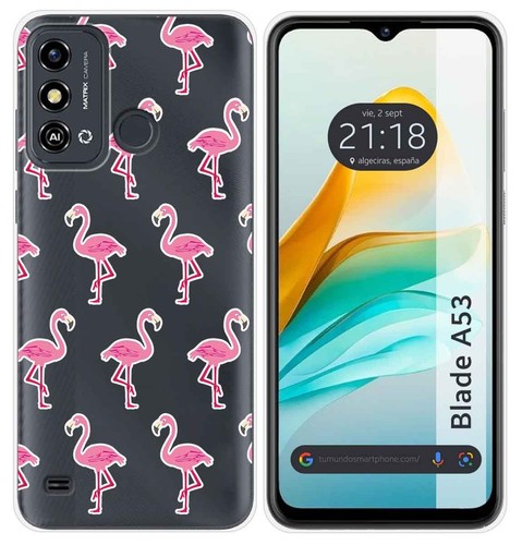 Custodia Silicone Trasparente Per Alcatel 1S 2021 / 3L 2021 - Disegno Fiori 09, Cover Personalizzata