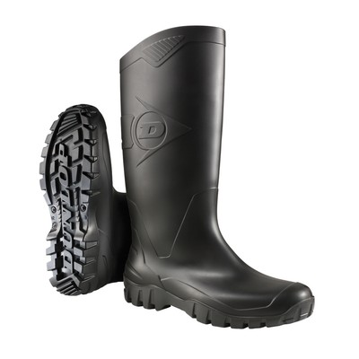 DUNLOP Gummistiefel Gartenstiefel Regenstiefel Gummi Stiefel schwarz Größe 37-47