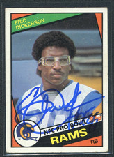 Eric Dickerson Cards, Rookie Card and Autographed Memorabilia Guide 7
