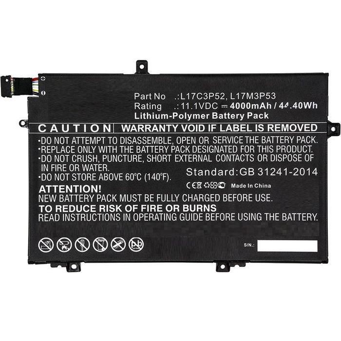 CoreParts 5B10W13897-CP Laptop Battery. 44Wh Li-ion