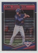 2018 Panini USA Baseball Stars & Stripes Longevity Petey Halpin #65 0g4
