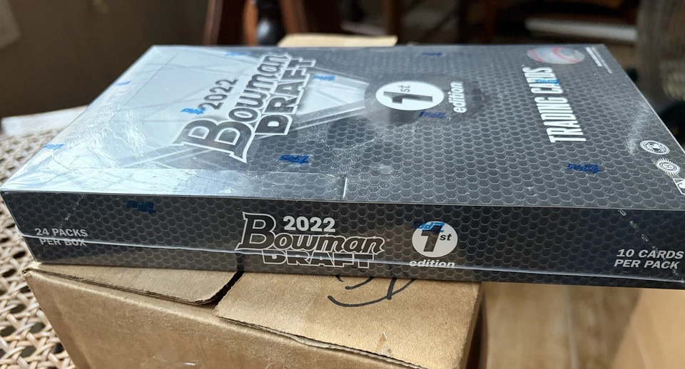 2022 Bowman Draft 1st Edition Hobby Baseball Box - Factory Sealed 24 Pack Box - Image 2 of 3