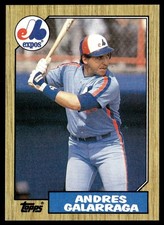 1987 Topps Andres Galarraga Montreal Expos #272