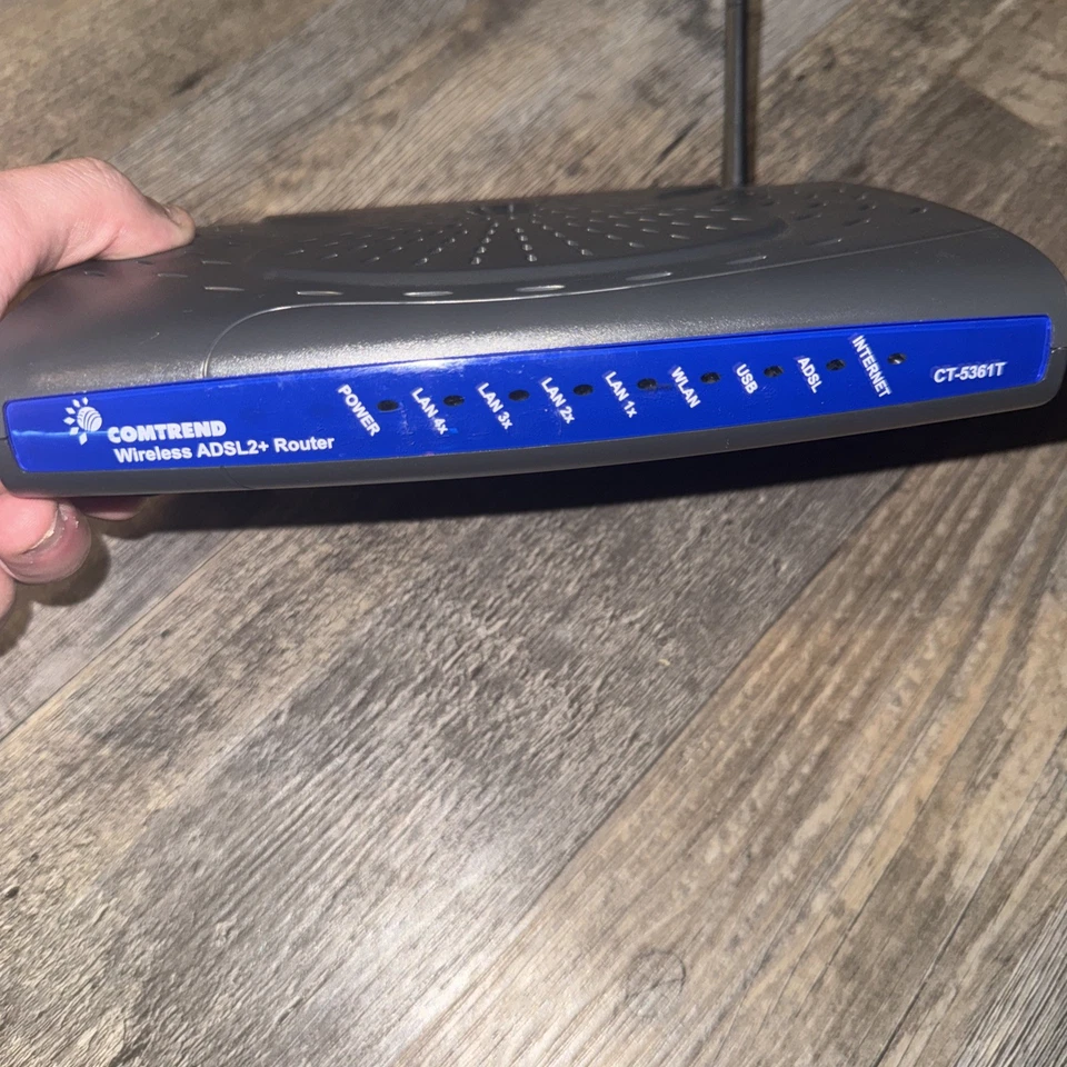 Comtrend ROUTER WIRELESS 16.5VAC 850MA MODEL CT-5361T - Image 2 of 4