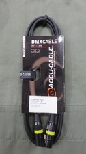 Accu-Cable AC3PDMX10 10' 3-Pin DMX Cable 819730011114