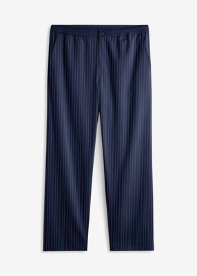 Loose Fit Stretch-Chinohose extra weit Gr. 52 Dunkelblau Herrenhose Pants Neu
