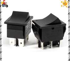 2 Pcs 6 Pin 6V 12V 24V Power Wheels Foot Pedal Switch for Ride on Toys Car
