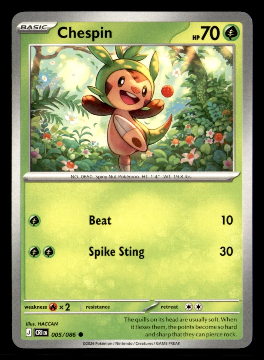chespin pokemon card Horizons Gem Pack Vol. 4: Pokemon Booster Pack / Box S-Chinese –  PokeCardHouse