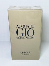 NIB Giorgio Armani Acqua di Gi Absolu Eau de Parfum 4.2 oz Trusted Seller