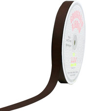 Creative Ideas 50-Yard Solid Grosgrain Ribbon, 5/8-Inch, Brown