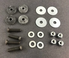 Seat Mount Bolt Kit Go Kart Drift Trike Racing Rubber Grommet Bolts Washers