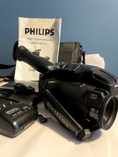 Vintage Philips VHS Camcorder PVR850 UNTESTED