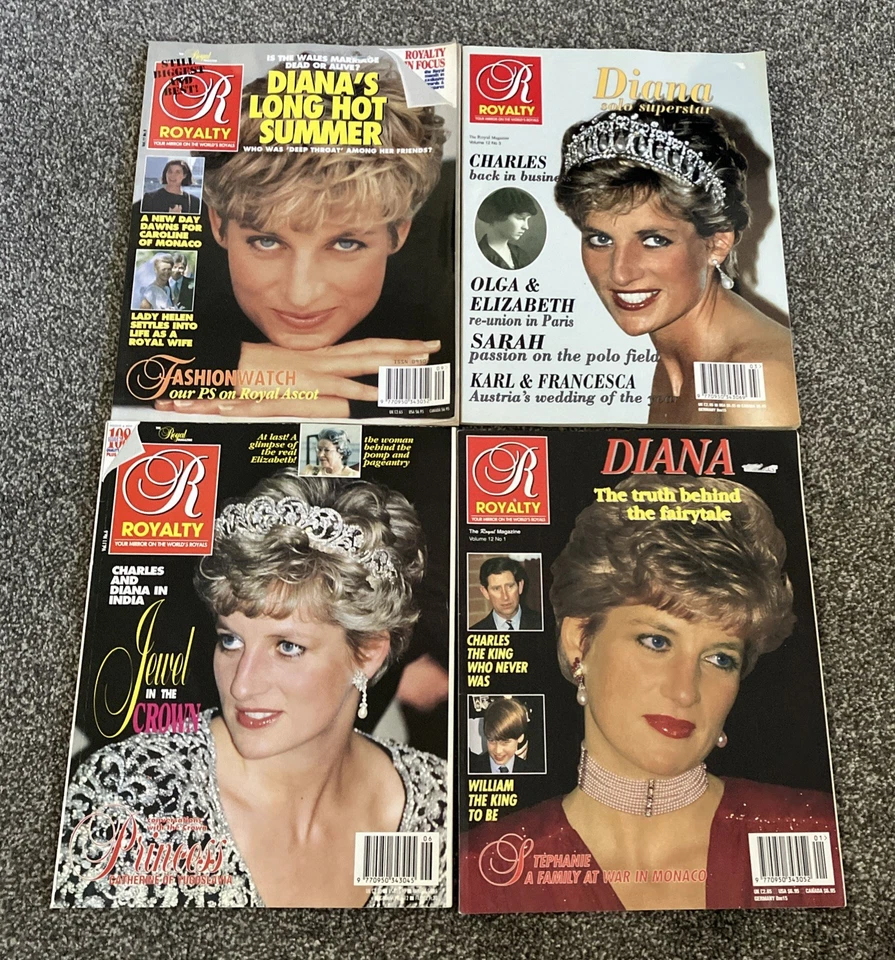 Princess Diana Magazines Bundle X 24 Including one Book Royalty Prince Charles - Image 2 of 4