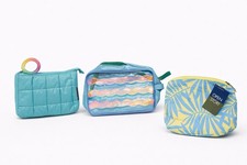 Colorful cosmetic pouch set, stylish, lightweight and perfect for travel