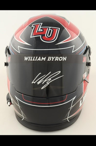 William Byron Signed NASCAR Full Size Helmet Liberty University w/COA