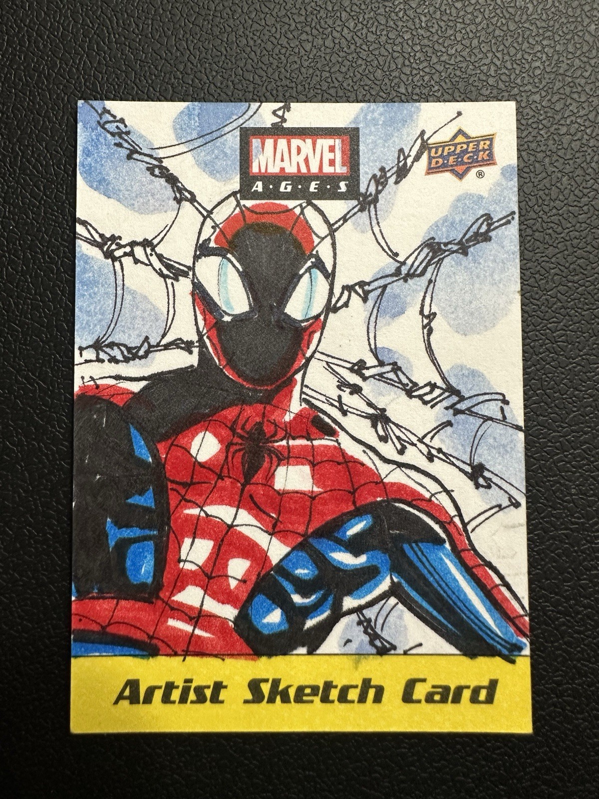 2020 Marvel Ages Sketch Card Spider-man