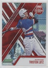 2017 Panini Elite Extra Edition Aspirations Red 88/150 Tristen Lutz #34 4l3