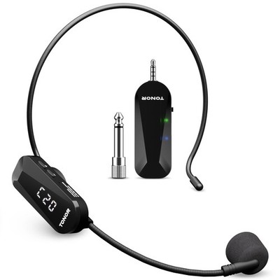 Funkmikrofon, Funkmikrofon Kopfhörer UHF mit 20 Kanälen