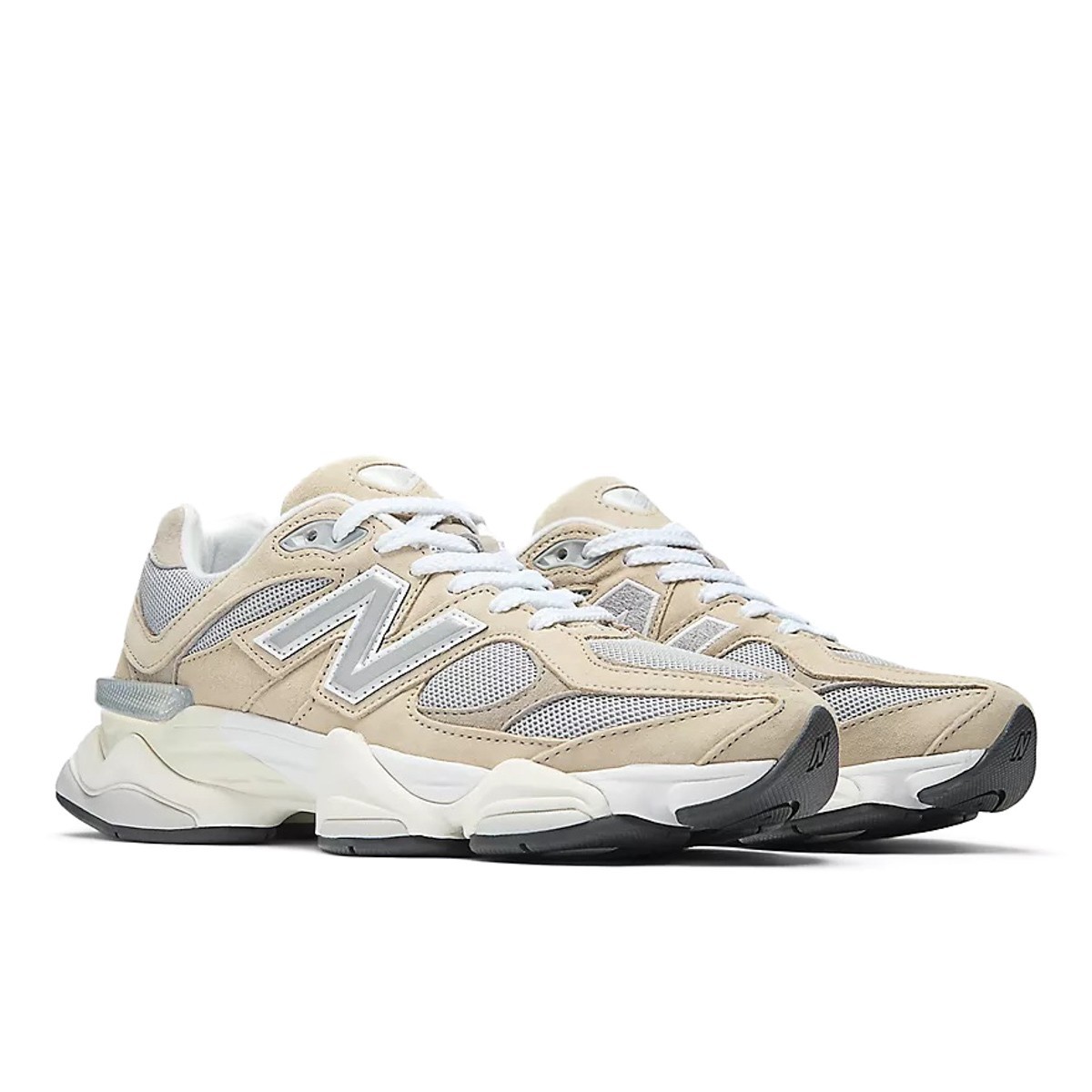 New Balance Beige Grey Incense Raincloud Arid Stone U9060LBD Unisex- M 14,W 15.5 New Balance 9060 (Incense/ Raincloud/ Arid Stone) - Style  main image 4