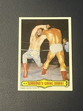1985 Topps WWF Someone’s Going Down! Jesse Ventura Ivan Putski #39 NM-MT HOF RC!