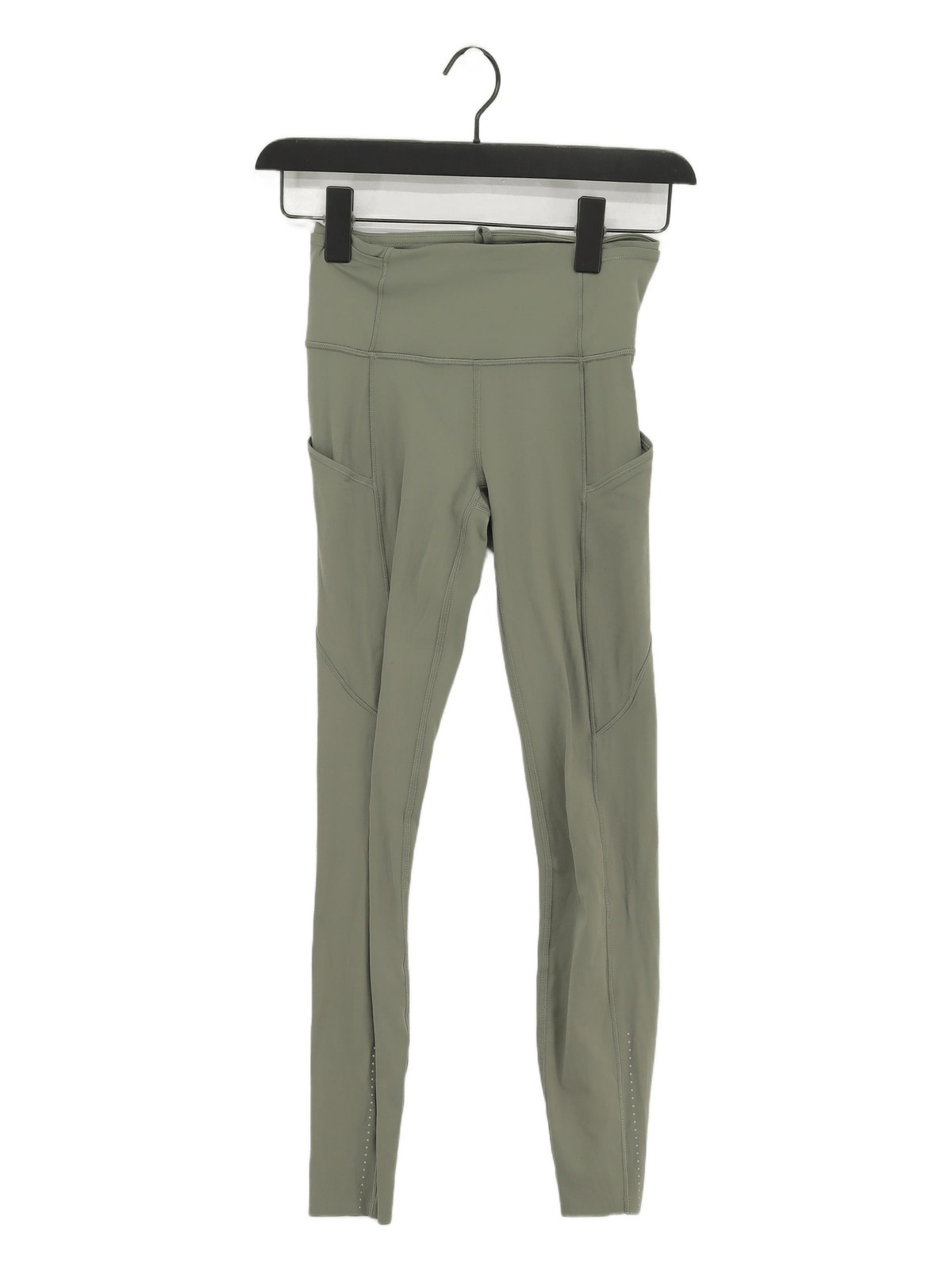 ALTRA Leggings donna Lululemon XXS verde 100% altro lunghezza intera