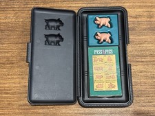 VINTAGE 1992 MILTON BRADLEY PASS THE PIGS HOG-WILD DICE GAME