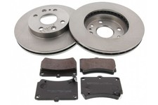 Bremsensatz Scheibenbremse MAPCO 47535 für KIA RIO DC 1 16V