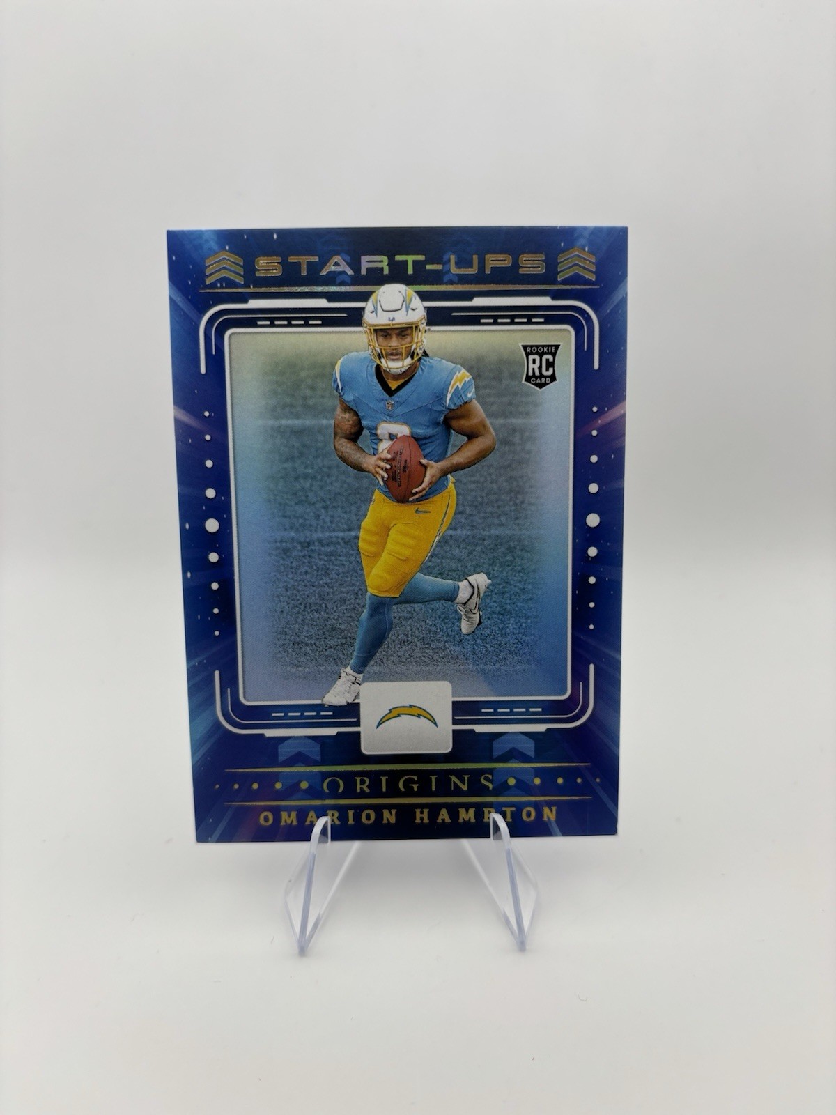 2025 Panini Origins - Omarion Hampton Start Ups Insert #11 (RC)