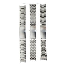 Per Omega 300 Seamaster 600 High End Cinturino Orologio Acciaio Massiccio 20mm 22mm
