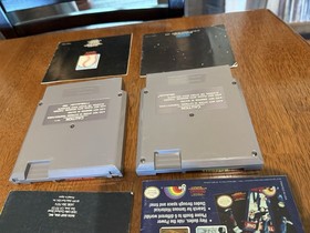 4 Lot Baseball Nintendo NES Authentic/Cleaned Bo Jackson Roger Clemens & Manual