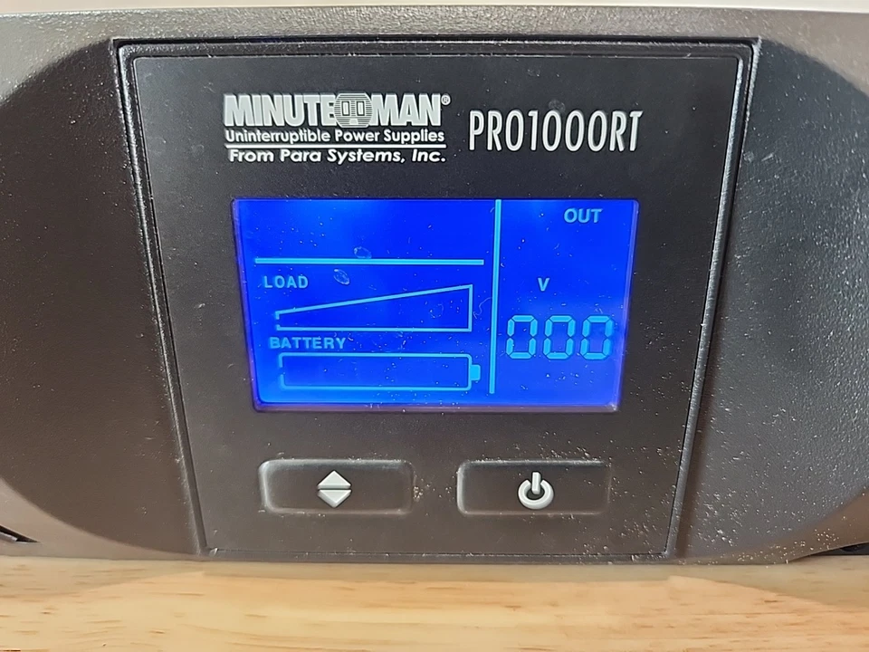 Minuteman PRO 1000RT 8-Outlet USB ( No Batteries) - Image 2 of 4