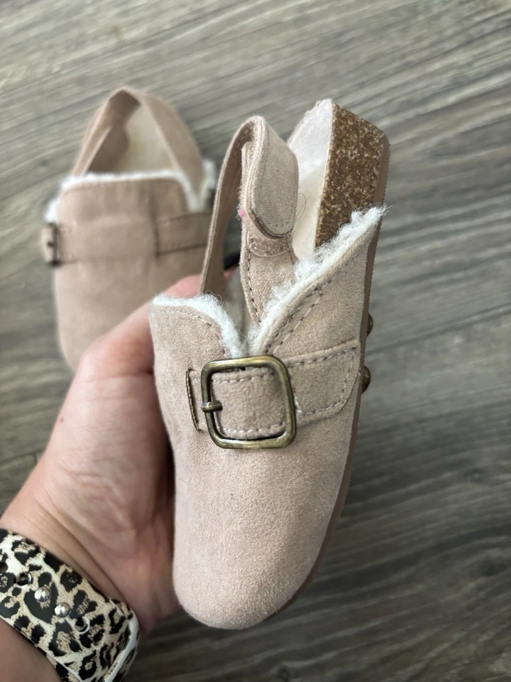 Zueco acogedor azul marino antiguo para niños pequeños talla 6 Foto 3 de 4